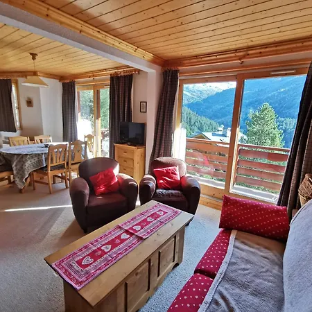 Apartment Vaste Appt 2 Ch + Cabine, 200m Des Pistes, Parking, Balcon Sud, Non-fumeur - Fr-1-355-183 Meribel